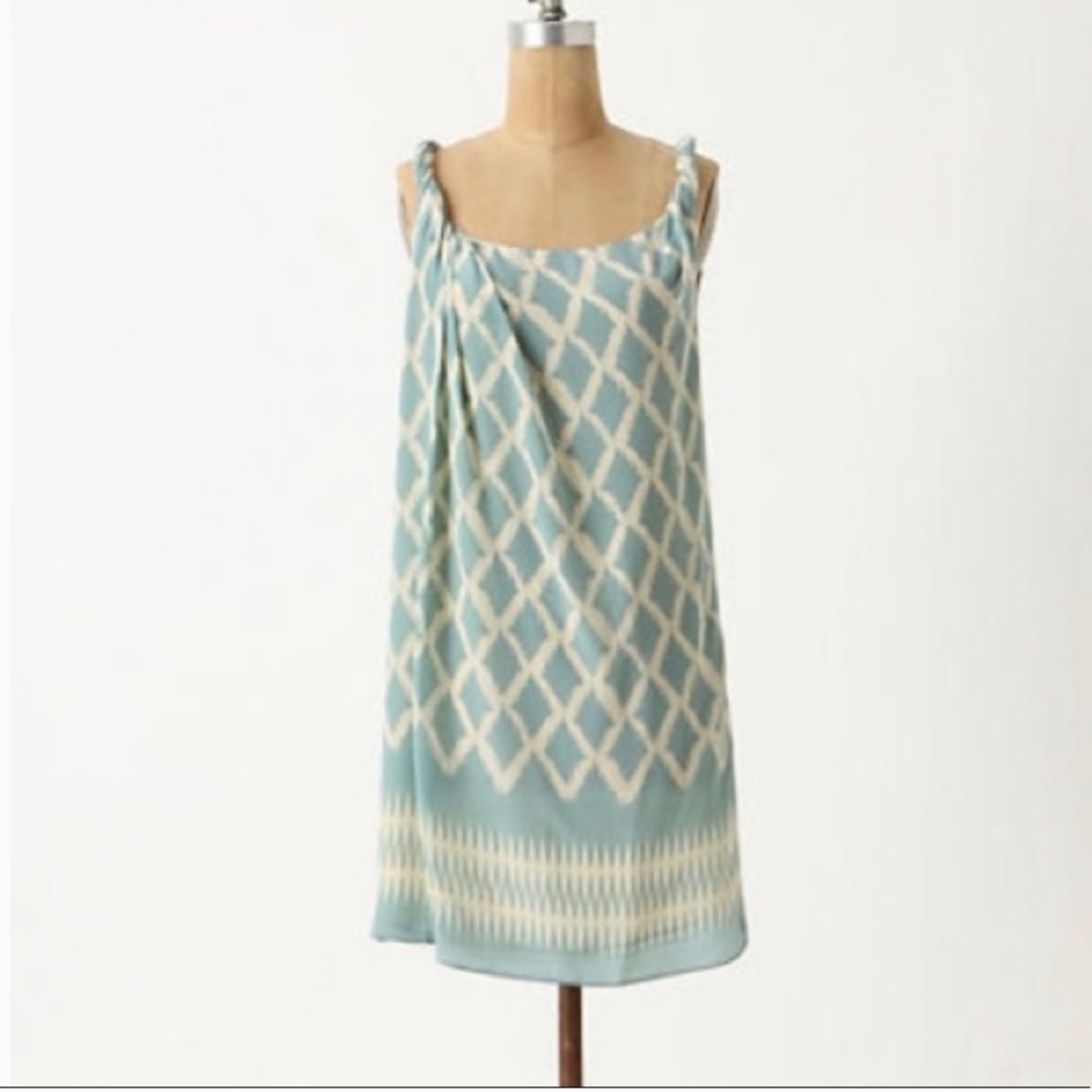 Anthro’s Moulinette Soeurs diamond lattice shift